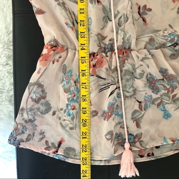 Boohoo floral blouse Size 4 NEW - Picture 11 of 11